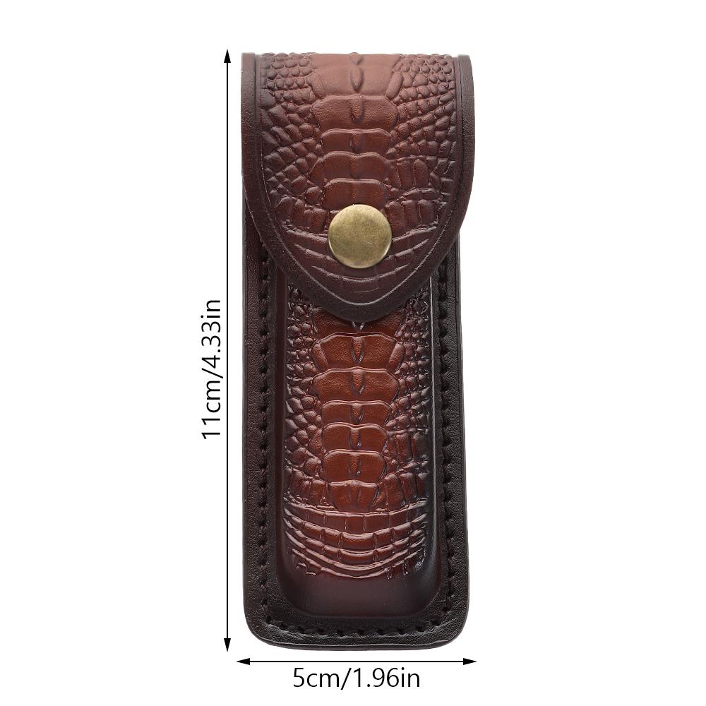 Edc Everyday Carry Knives - Skórzana kabura ze skóry bydlęcej na