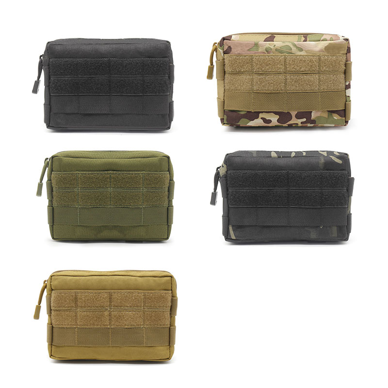 Edc Carry Fanny Pack - Taktyczna torba biodrowa Molle 600D, wodoodporna,