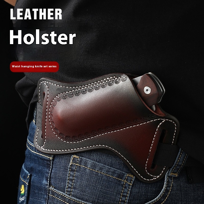 Edc Everyday Carry Knives - Wielofunkcyjny pokrowiec taktyczny na narzędzia, skórzana