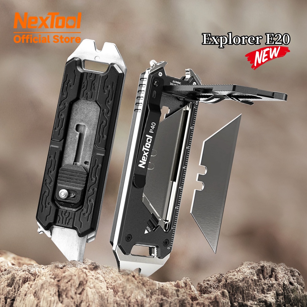 Edc Carry Knife - NexTool Explorer E20 Składany Nóż Wielofunkcyjny