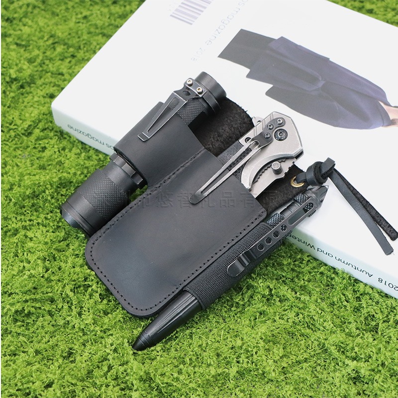 Skórzana torba EDC na narzędzi – Edc Carry Fanny Pack recenzja i cena