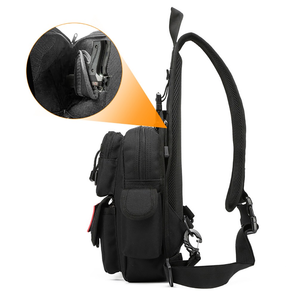 Torba taktyczna na pistolet do – Edc Concealed Carry Sling Bag recenzja i cena