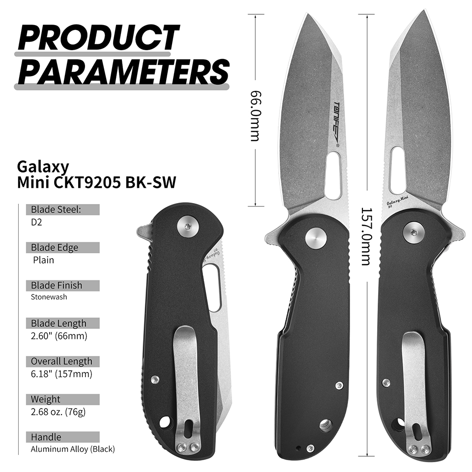 Nóż składany TONIFE Galaxy Min – Edc Carry Pocket Knife recenzja i cena