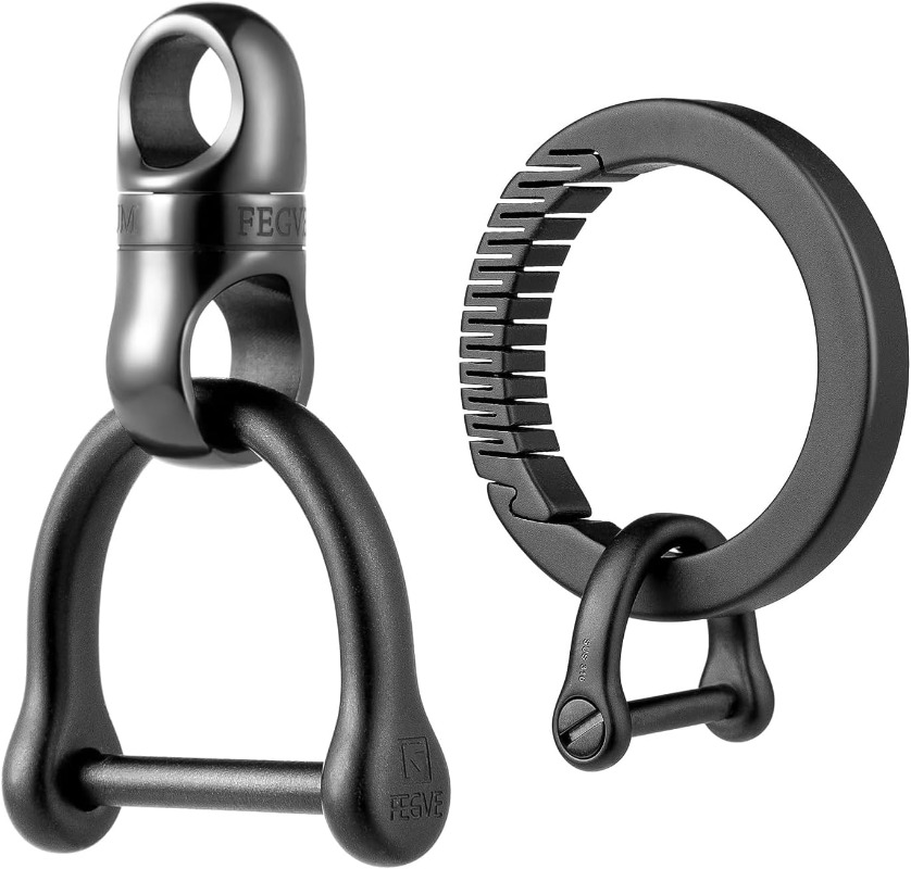 Tytanowy brelok do kluczy z ok – Edc Carry Clip recenzja i cena